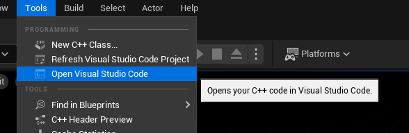 Open visual studio